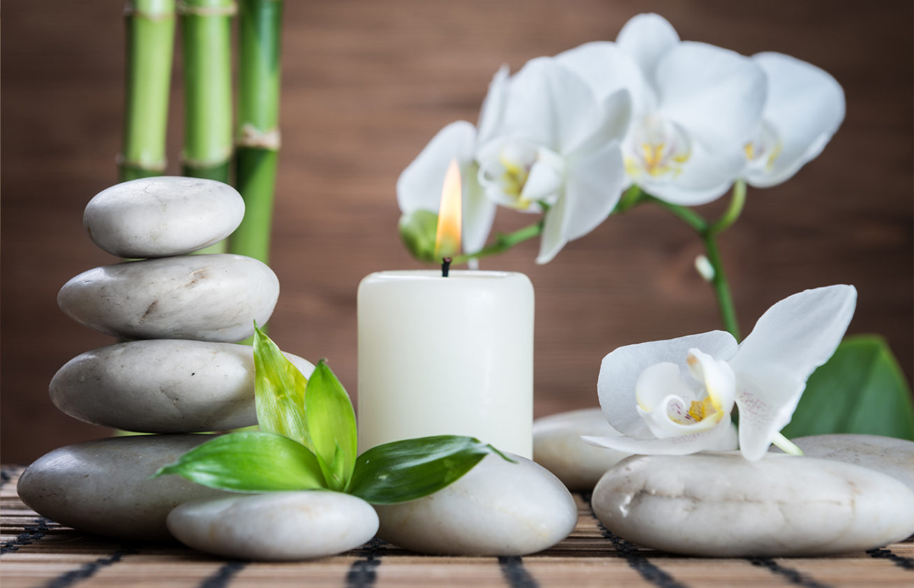pierre orchidée feng shui